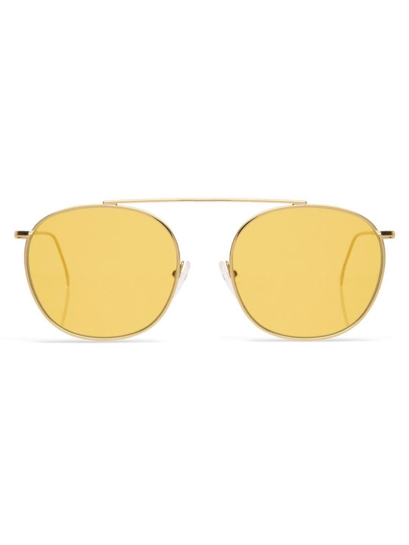 Mykonos II Sunglasses in Gold w/Honey Lenses