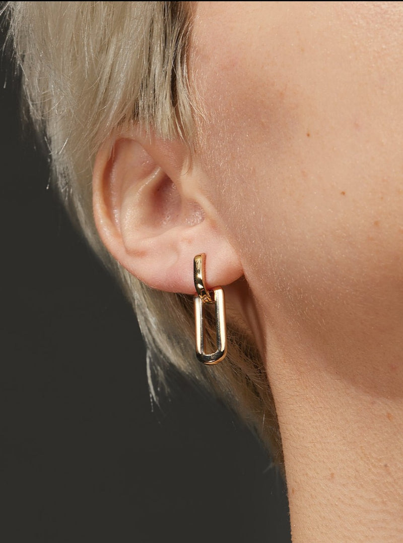 Teeni Detachable Link Earring in Gold