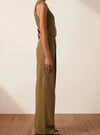 Utility Relaxed Pant in Tapenade