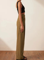 Utility Relaxed Pant in Tapenade