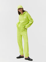 Oversized Zip Software Hoodie in Lime Popsicle