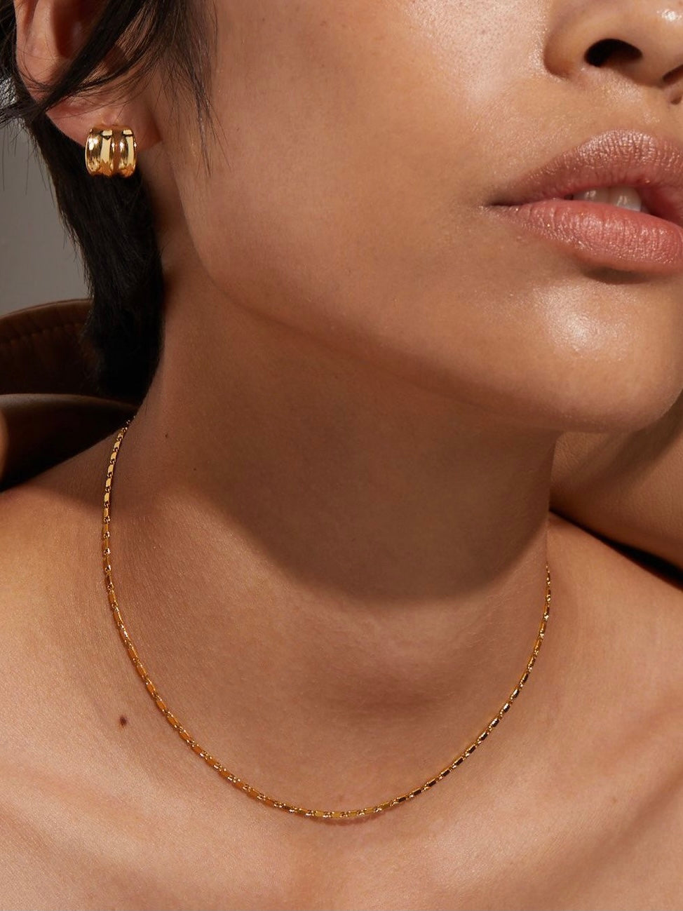 Savi Choker in Gold