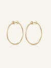 Icon Small Hoops in Gold