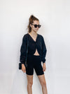 Lisbon in Black w/ Flat Grey Lenses