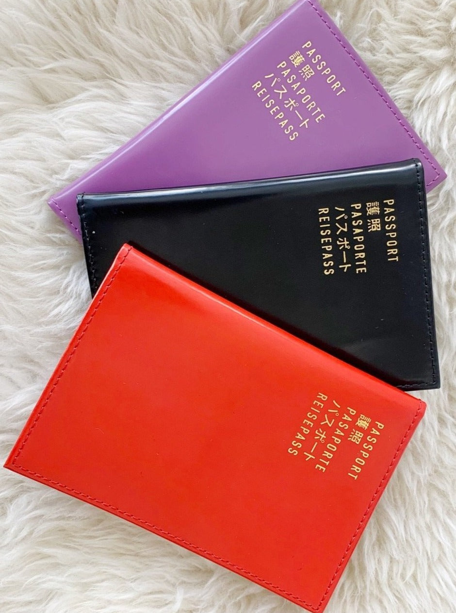 Leather Passport Holder