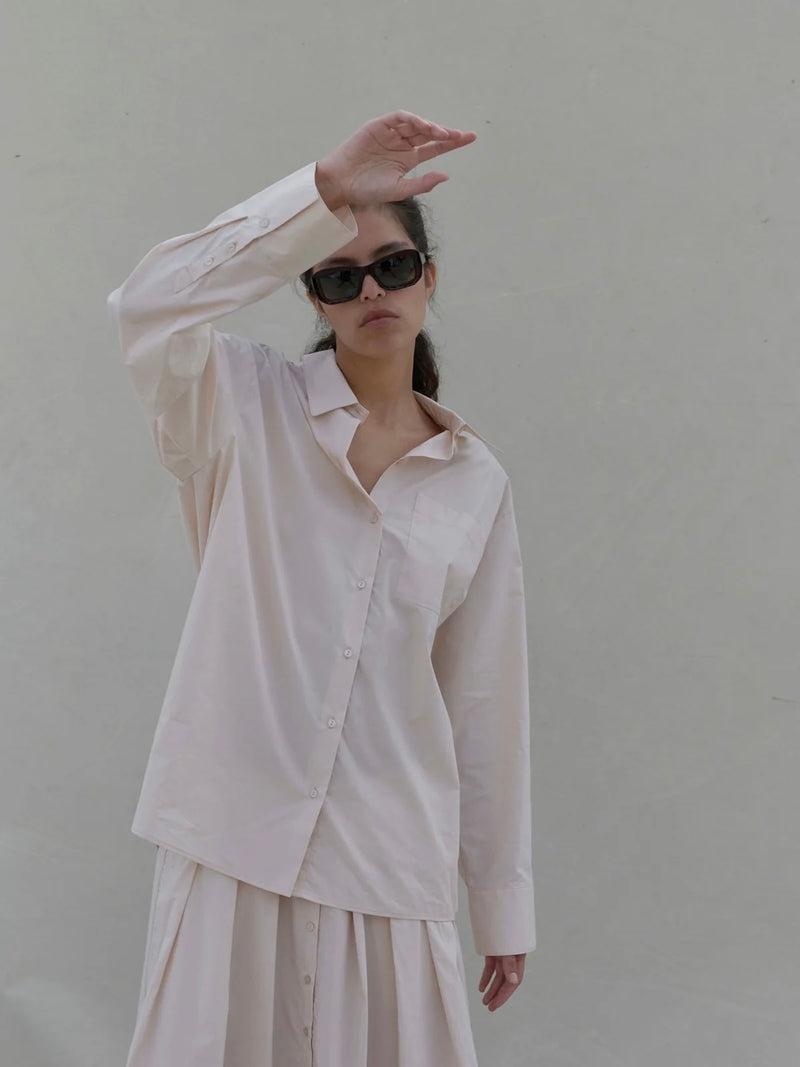 Henriette Shirt in Pale Rosa