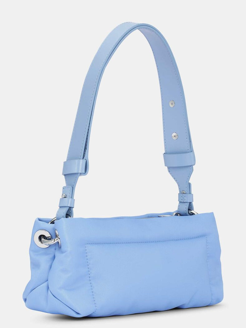 Mini Pillow Baguette Bag in Forever Blue