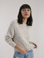 Archie Melange Knit in Ivory