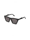 Lisbon in Black w/ Flat Grey Lenses