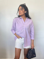 Arlo Button Up in Orchid