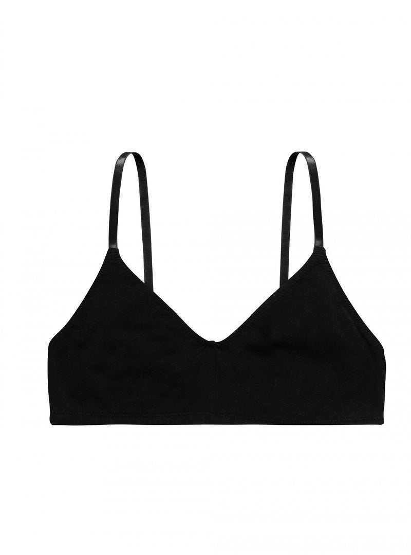 The Cotton Bralette in Black – Shades of Grey Boutique