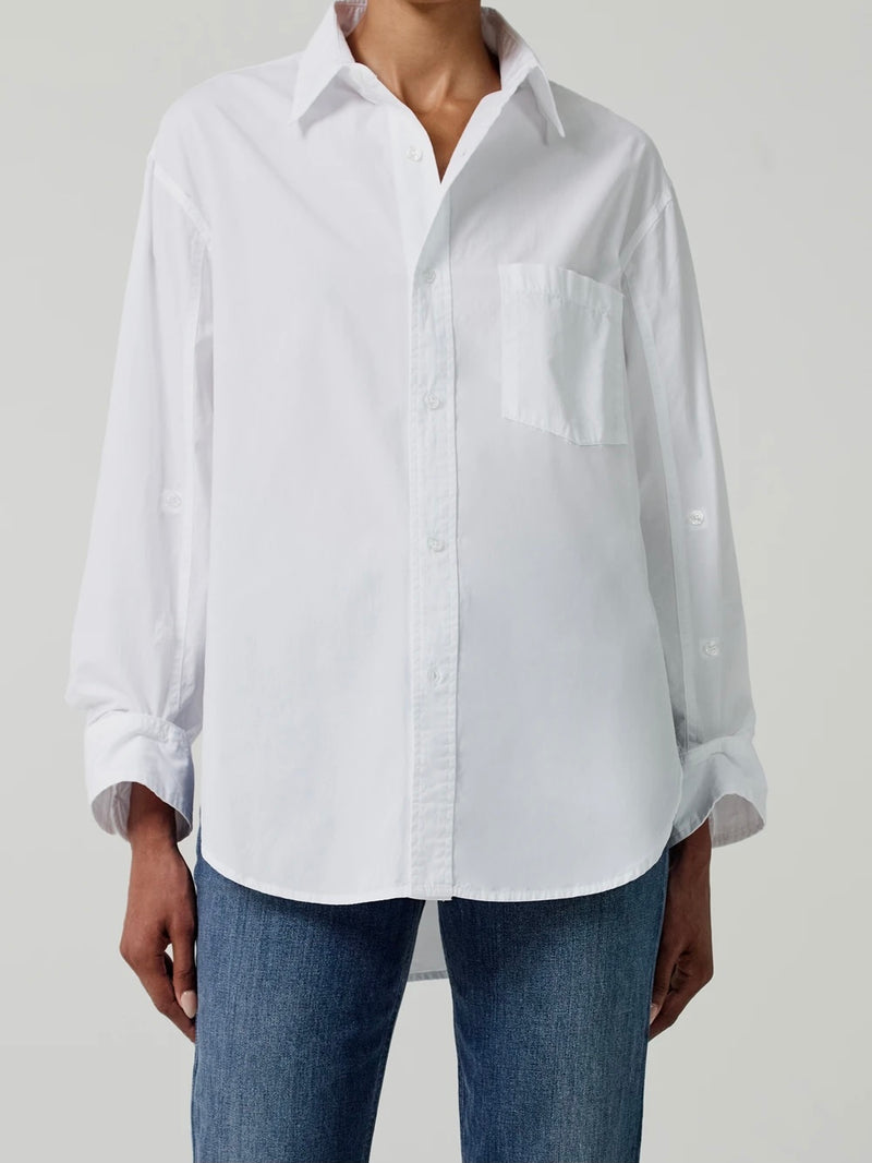 Kayla Shirt in Optic White