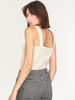 Nissa Cable Knit Sweater Tank