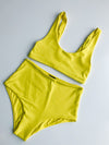Calypso Bikini Top in Yellow