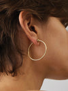 Icon Small Hoops in Gold