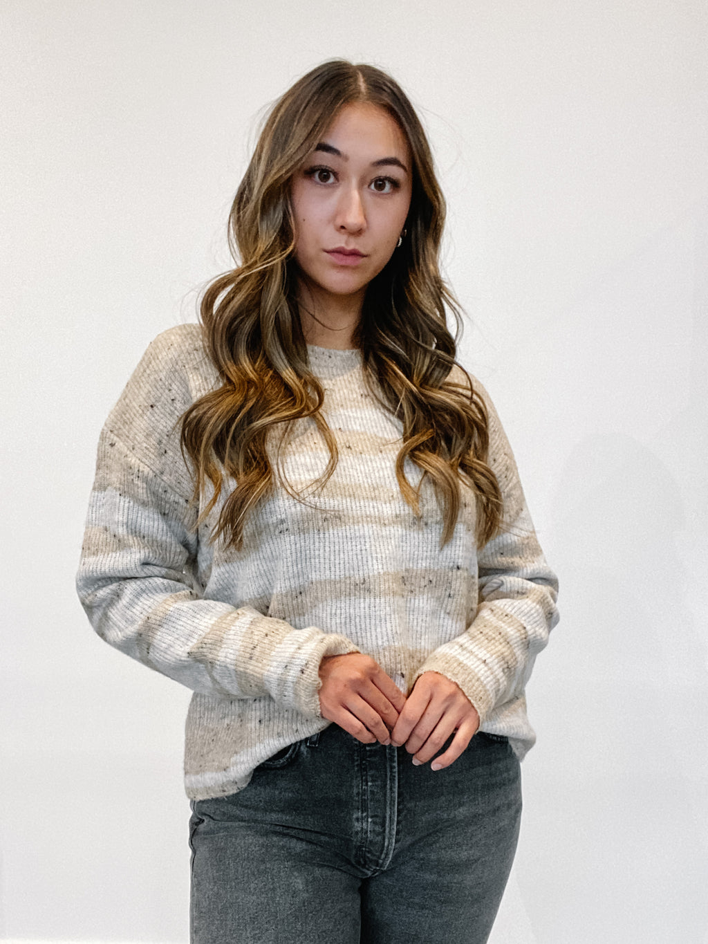 Wylie Crew Sweater in Breccia