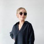 Mykonos II in Rose Gold w/Grey Flat Lenses